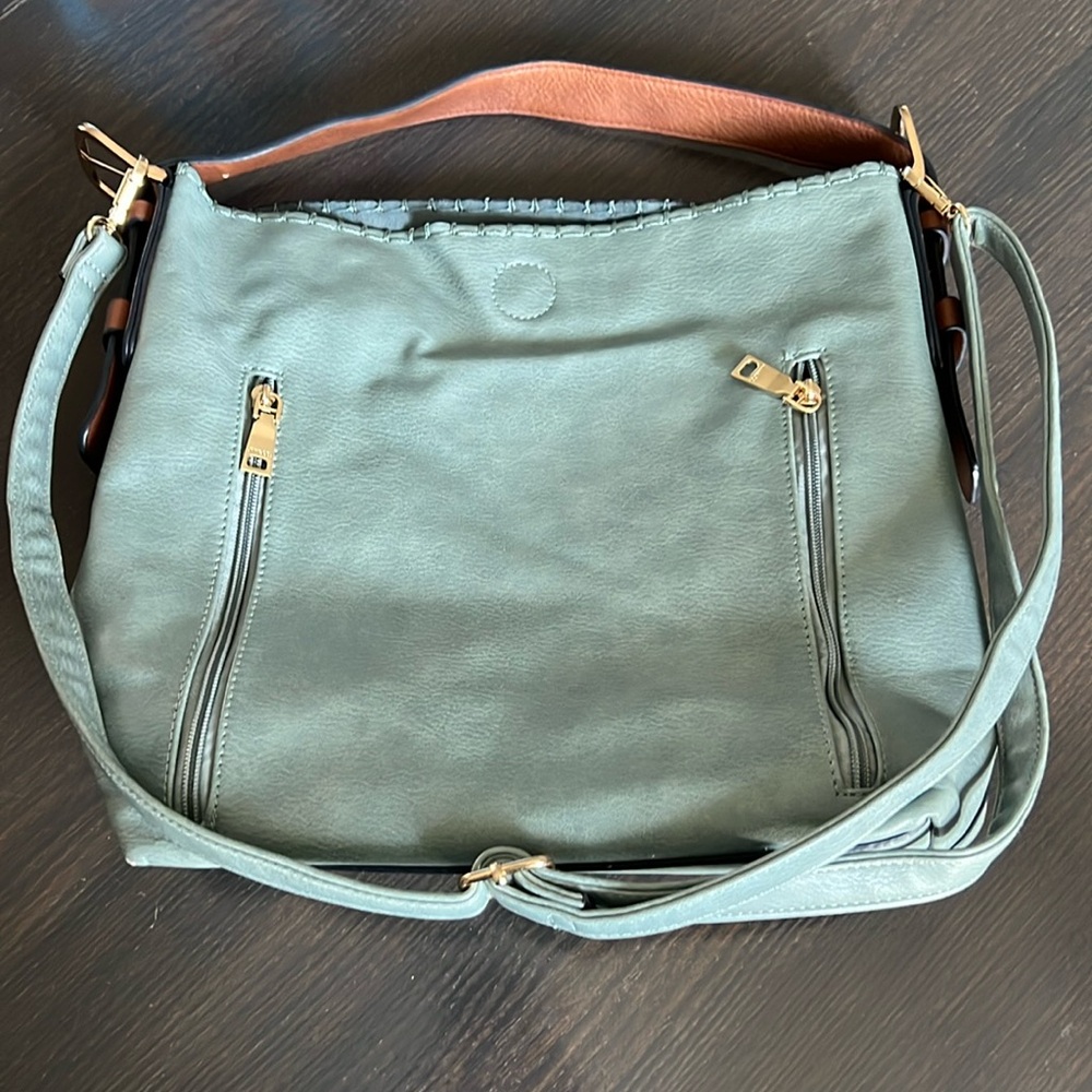 Sage Green Large Handbag